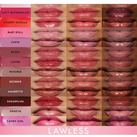 LAWLESS Forget the Filler Lip-Plumping Line-Smoothing Balm SAMPLE SET - Picture 12 of 12